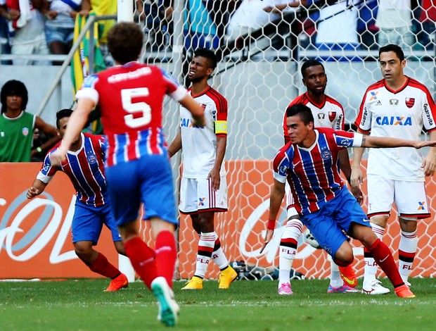 Emanuel Biancucchi luiz antonio bahia x flamengo (Foto: Getty Images)