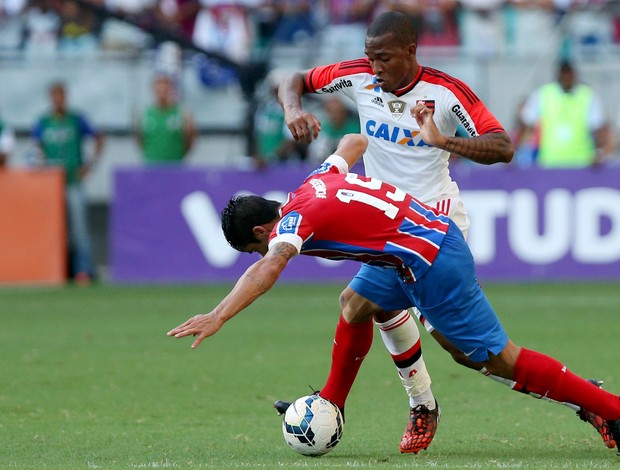 samir henrique bahia x flamengo (Foto: Getty Images)