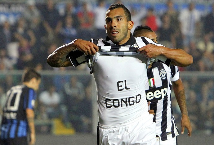 Atalanta x Juventus - tevez (Foto: Getty Images)