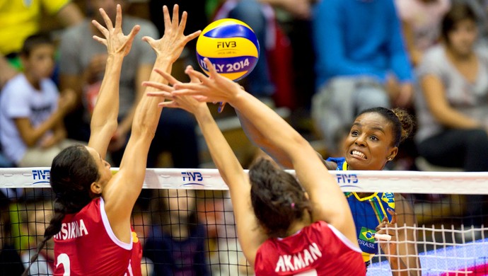 Brasil x Turquia vôlei (Foto: Divulgação / FIVB)