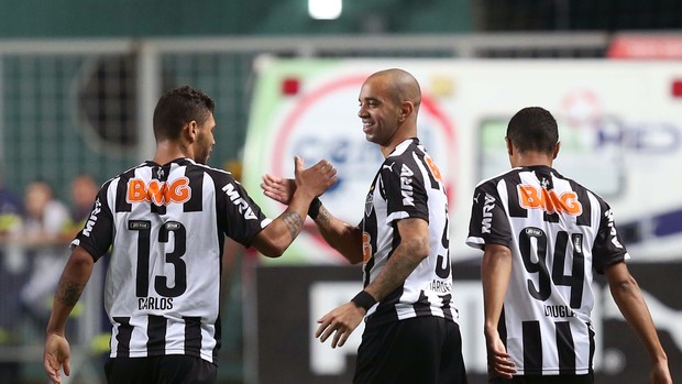 Atlético-MG x Santos  (Foto: Agência Estado)