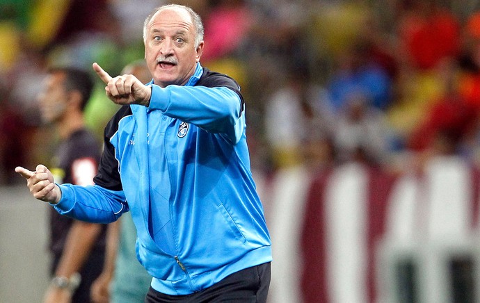 Felipão Scolari, Fluminense X Grêmio (Foto: André Mourão / Agência estado)