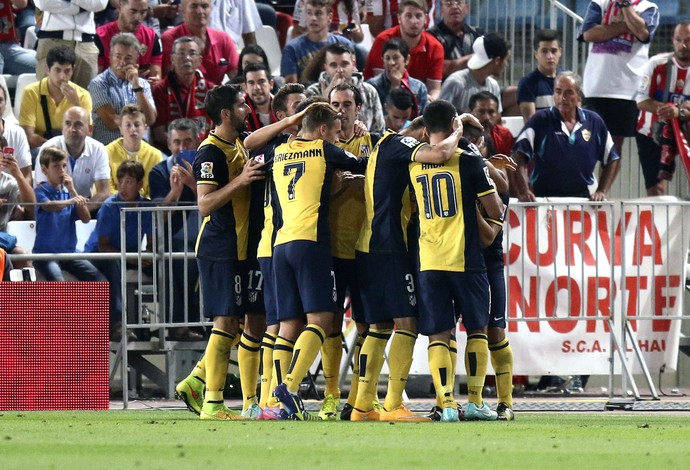 Atlético de Madrid x Almería (Foto: Efeservicios)