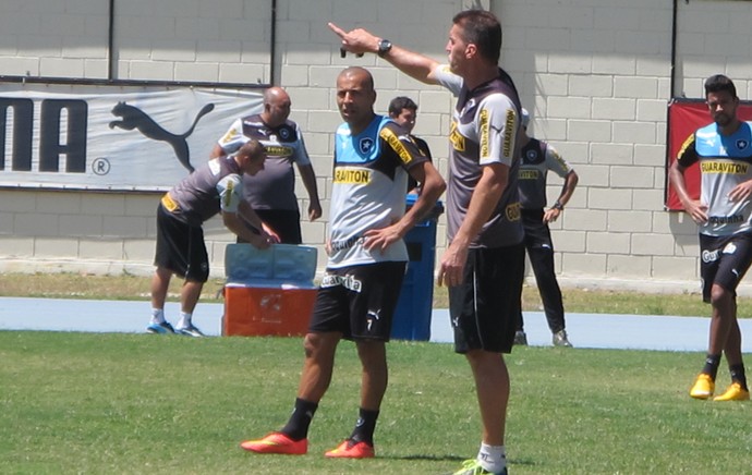 vagner mancini botafogo emerson sheik (Foto: Gustavo Rotstein)