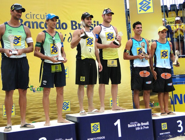 vôlei de praia Alison e Bruno Schmidt Niterói (Foto: Helena Rebello)