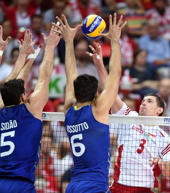 Brasil x Polônia - final do mundial de vôlei (Foto: Divulgação/FIVB)