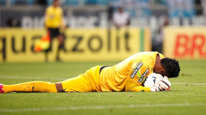 Aranha, Grêmio X Santos - Arena Grêmio (Foto: Marcos Ribolli)