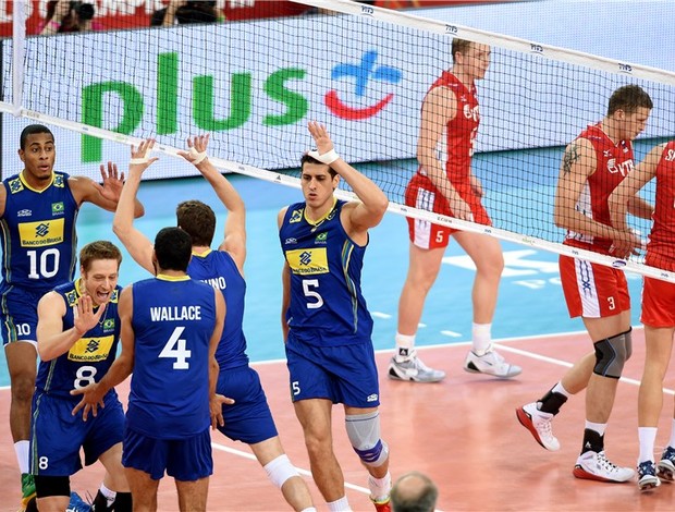 Brasil x Rússia Mundial vôlei (Foto: Divulgação/FIBV)