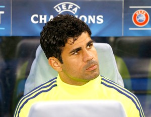 Diego Costa, Chelsea X Schalke 04 (Foto: Agência AP)