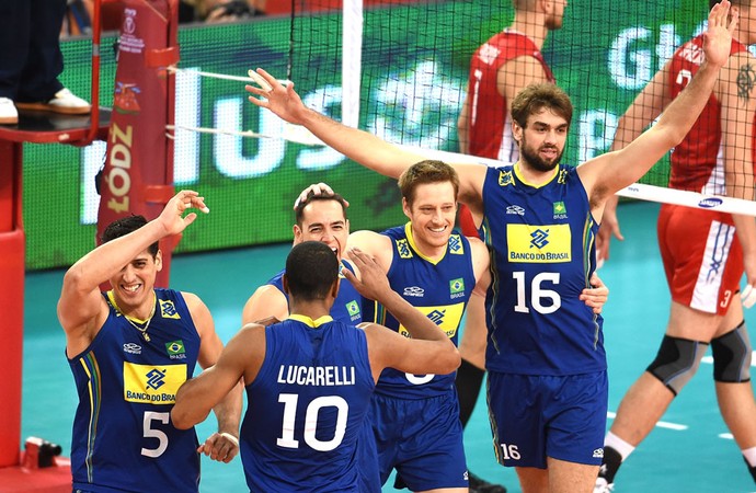 Brasil X Russia - Mundial de Vôlei (Foto: Divulgação / FIVB)