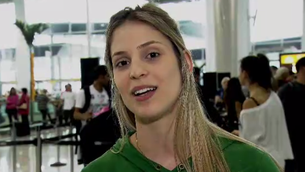 Camila Brait, vôlei (Foto: Reprodução SporTV)