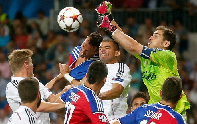 Casillas Real Madrid Basel (Foto: Reuters)