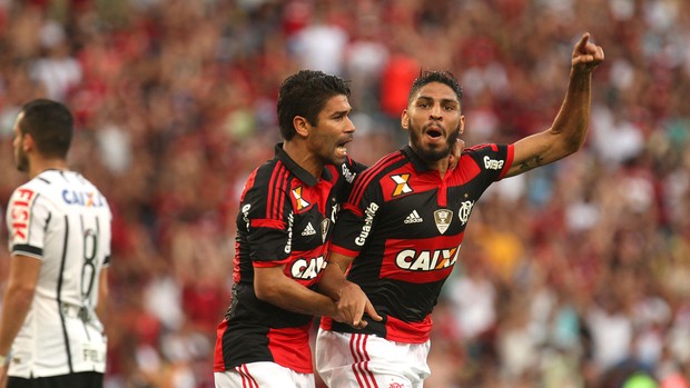 wallace flamengo x corinthians (Foto: Gilvan de Souza/Fla Imagem)