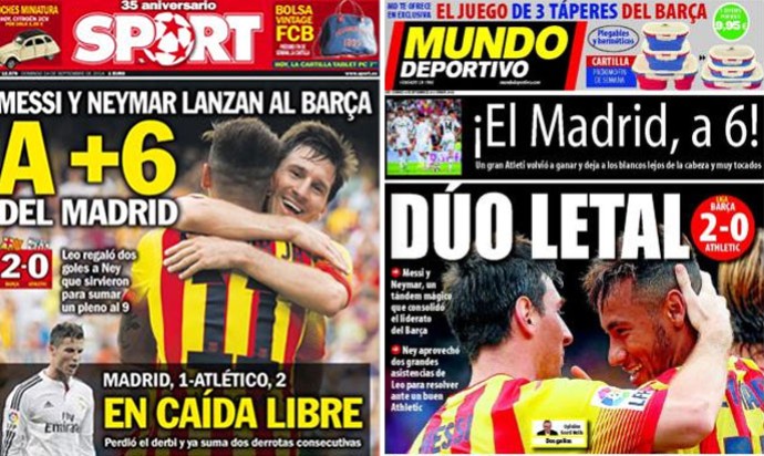 Montagem - capas revistas barcelona (Foto: Editoria de Arte)