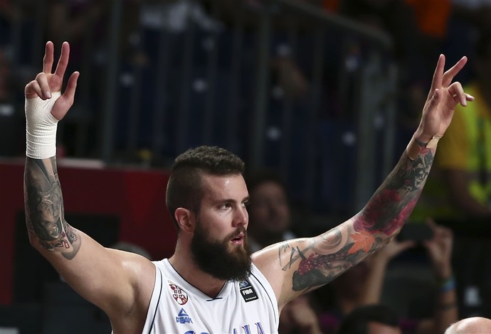 Miroslav Raduljica Sérvia Mundial de basquete (Foto: Divulgação/FIBA)