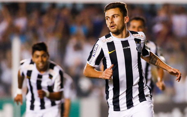 lucas lima santos x coritiba (Foto: Getty Images)