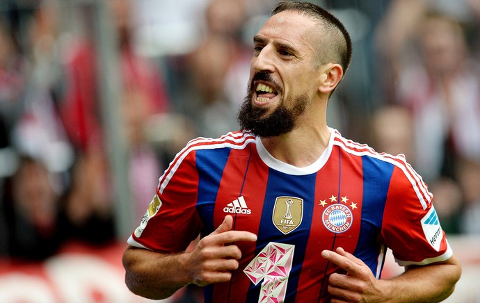 Ribery Bayern de Munqiue gol Stuttgar (Foto: Agência EFE)