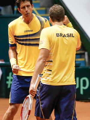 Marcelo Melo comemora ponto  (Foto: Vipcomm)