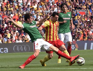 Barcelona x Athletic Bilbao - Messi (Foto: AFP)