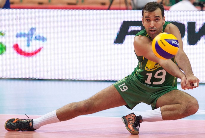 Mario Jr. Mundial de Vôlei seleção brasileira (Foto: EFE)