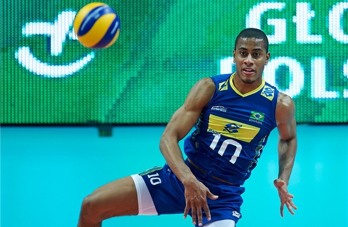 Brasil x China Mundial de vôlei Lucarelli (Foto: Divulgação/FIVB)