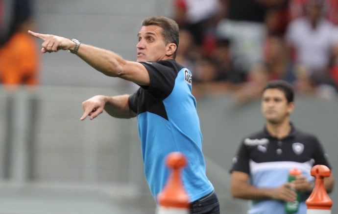 Mancini Botafogo x São Paulo (Foto: André Costa / Ag. Estado)