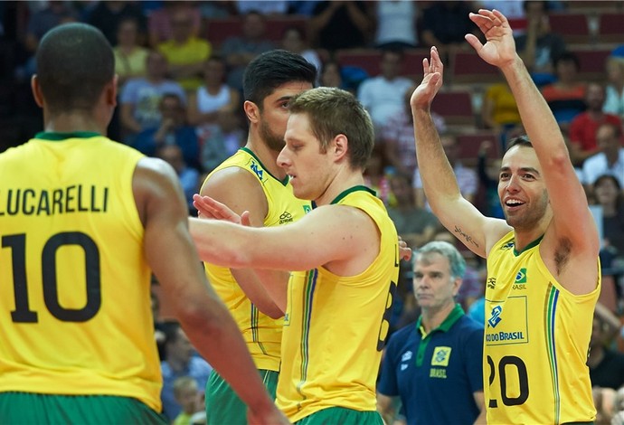 Brasil X Bulgária vôlei (Foto: Divulgação/FIVB)