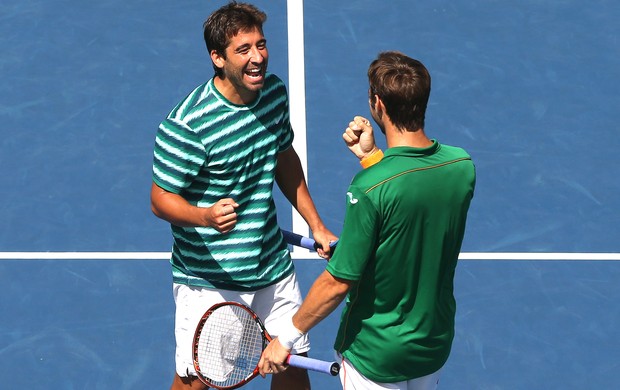 Marcel Granollers e Marc Lopez, US Open (Foto: Getty Images)