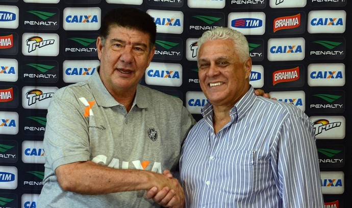 Joel Santana e Roberto Dinamite Vasco (Foto: Rener Pinheiro / Vasco da Gama)