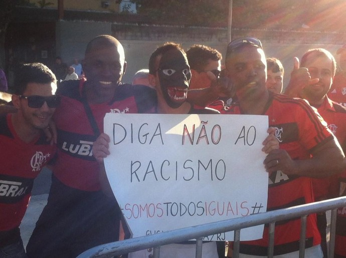 torcida flamengo maracanã (Foto: Thales Soares)