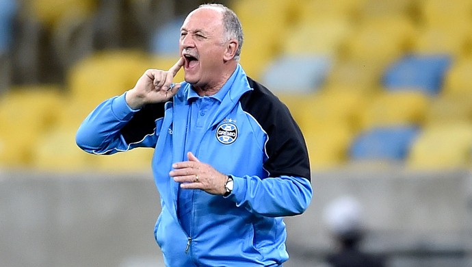 Felipão Scolari, Flamengo X Grêmio (Foto: Getty Images)