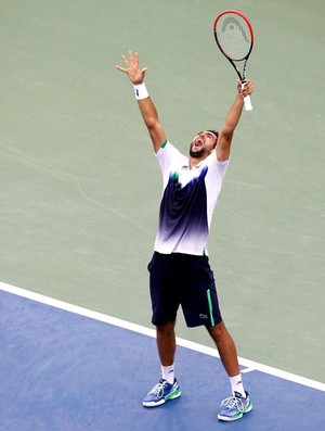 Marin Cilic X Roger Federer, Us Open (Foto: Agência Reuters)