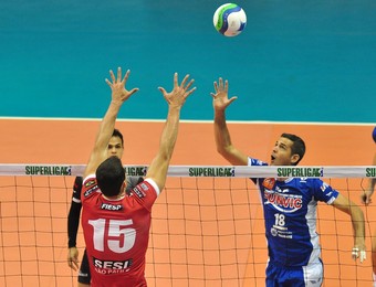 Dante Vôlei Taubaté x Sesi-SP (Foto: Jonas Barbetta/ Tuddo Comunicação)