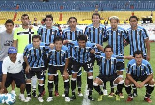 querétaro ronaldinho grêmio camiseta (Foto: Reprodução)