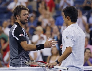 tenis stan wawrinka kei nishikori us open (Foto: Reuters)