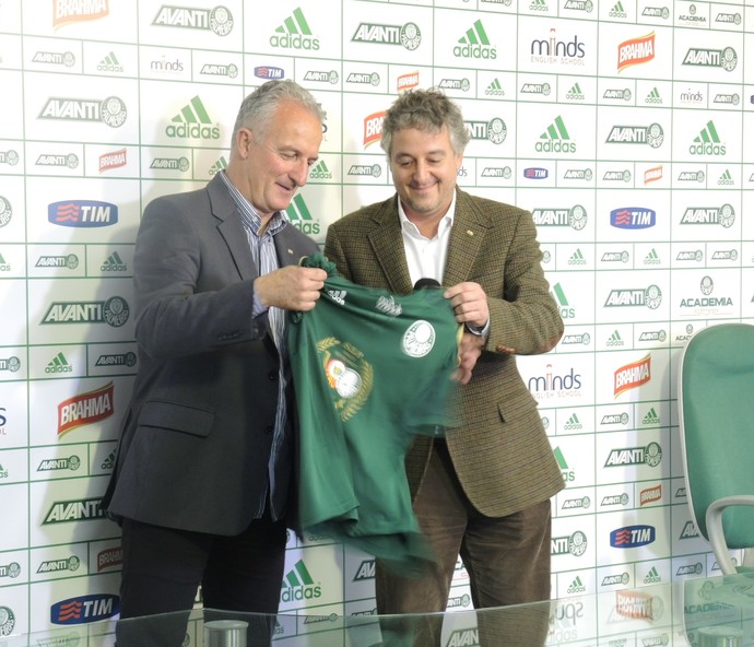 Dorival Junior apresentação Palmeiras (Foto: Felipe Zito)