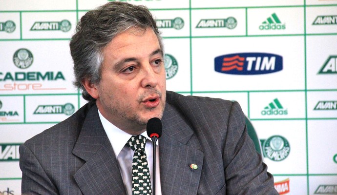 Paulo Nobre, Coletiva Palmeiras (Foto: Sergio Gandolphi)