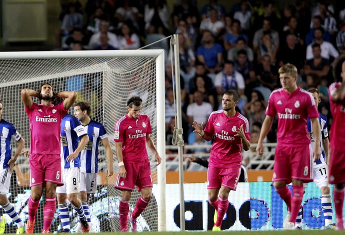 real sociedad x real madrid (Foto: EFE)