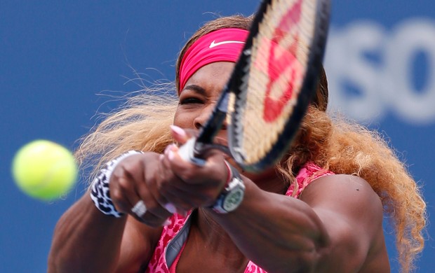 Serena Williams x Varvara Lepchenko tenis US Open (Foto: AP)