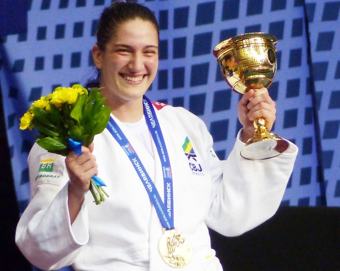 mayra aguiar judo campeão mundial (Foto: Raphael Andriolo)