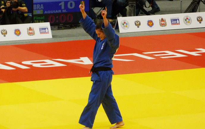 mayra aguiar judo campeão mundial (Foto: Raphael Andriolo)