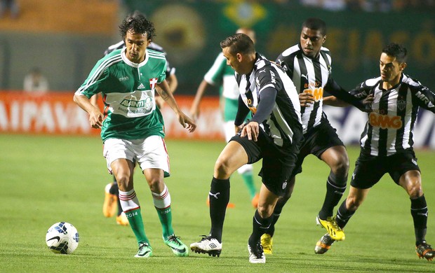 Diogo no jogo Palmeiras x Atlético-MG (Foto: Marcos Bezerra / Futura Press)