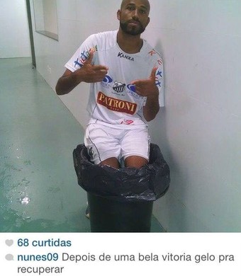 Nunes posta foto nas redes sociais após vitória contra Corinthians (Foto: Reprodução/ Instagram)