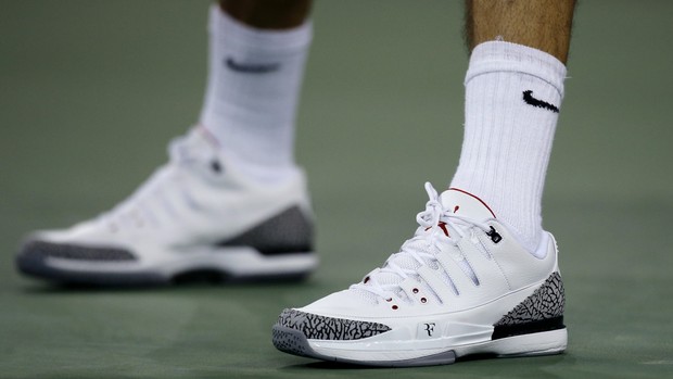 tenis basquete michael jordan roger federer us open (Foto: Reuters)