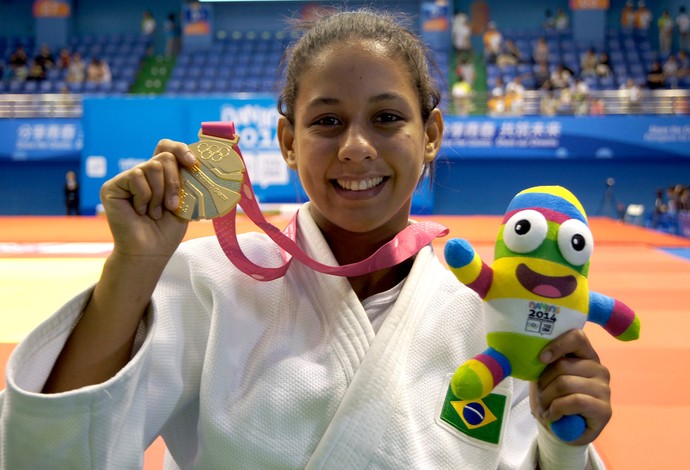 Layana Colman medalha Jogos Juventude (Foto: Thierry Gozzer)