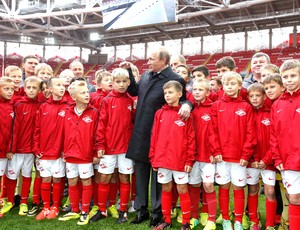 Vladimir Putin, inauguração Arena Otkrytie (Foto: Agência Reuters)