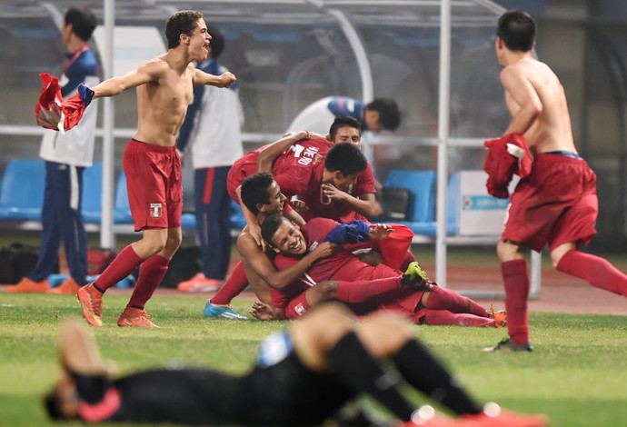 Peru ouro nos Jogos da Juventude (Foto: Divulgação/COI)