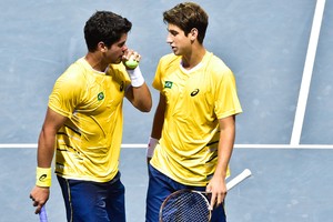 No tie-break, Orlandinho e Zormann fazem história com ouro em Nanquim (Foto: Wander Roberto/Inovafoto/COB)