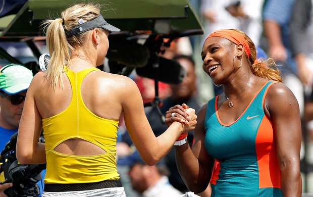 Serena Williams tênis contra Sharapova Miami (Foto: Reuters)