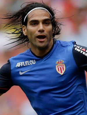 falcao garcia monaco x valencia (Foto: AP)